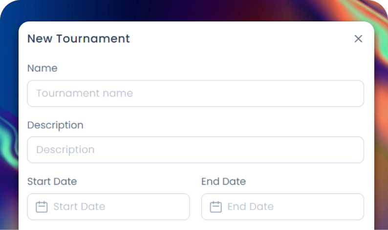 Create Tournament